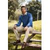 imageJMIERR Mens Cable Knit Pullover Sweater Casual Crewneck Long Sleeve Fisherman Knitted SweatersNavy Blue