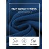 imageJMIERR Mens Cable Knit Pullover Sweater Casual Crewneck Long Sleeve Fisherman Knitted SweatersNavy Blue