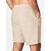 imageJMIERR Mens Seersucker Shorts Casual Stretch Elastic Waist Drawstring Summer Beach Short 7 inch Inseam with PocketsKhaki