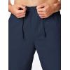 imageJMIERR Mens Seersucker Shorts Casual Stretch Elastic Waist Drawstring Summer Beach Short 7 inch Inseam with PocketsNavy Blue