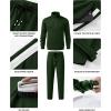 imageJMIERR Mens Track Suits 2 Piece Set Full Zip Sweatsuits for Men Athletic Jogging Suit Sports Outfits SetsGreen