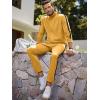 imageJMIERR Mens Track Suits 2 Piece Set Full Zip Sweatsuits for Men Athletic Jogging Suit Sports Outfits SetsYellow