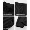 imageJMIERR 2025 Men Casual Fall Tracksuit 2 Piece Set Polo Quarter Zip Sweat Suit Jogging Sweatpants Athletic Twill MultiPockets1 Black