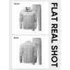 imageJMIERR 2025 Men Casual Fall Tracksuit 2 Piece Set Polo Quarter Zip Sweat Suit Jogging Sweatpants Athletic Twill MultiPocketsA Grey 1