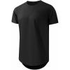 imageJMIERR Mens 3 Pack Cotton Hipster Hip Hop Longline Crewneck TShirtAblackWhiteKhaki