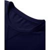 imageJMIERR Mens 3 Pack Cotton Hipster Hip Hop Longline Crewneck TShirtAnavy BlueNavy BlueRed