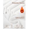 imageJMIERR Mens Casual Cotton Polo Sweatshirts Long Sleeve Button Collared Pullover ShirtsWhite