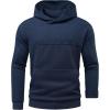imageJMIERR Mens Casual Hooded Collar Fleece Hoodies Pullover Sweatshirts Warm Long Sleeve ShirtsBlue