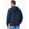 imageJMIERR Mens Casual Hooded Collar Fleece Hoodies Pullover Sweatshirts Warm Long Sleeve ShirtsBlue