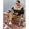 imageJMIERR Mens Corduroy Sweaters Pullover Casual Stand Collar Quarter Metal Button Warm Sweatshirt Long SleeveA Black