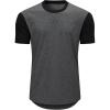 imageJMIERR Mens 3 Pack Cotton Hipster Hip Hop Longline Crewneck TShirtOne Piece Greyblack