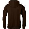 imageJMIERR Mens Casual Cotton Hooded Collar Drawstring Hoodies Pullover Sweatshirts Casual Long Sleeve ShirtsDark Brown