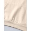 imageJMIERR Mens Casual Cotton Hooded Collar Drawstring Hoodies Pullover Sweatshirts Casual Long Sleeve ShirtsOatmeal