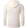imageJMIERR Mens Fashion Hoodies Fleece Long Sleeve Athletic Sweatshirt Pullover T ShirtsBeige