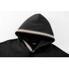 imageJMIERR Mens Hoodies Pullover Casual Cotton Fleece Hooded Sweatshirts Long Sleeve ShirtsBlack