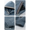 imageJMIERR Mens Hoodies Pullover Casual Cotton Fleece Hooded Sweatshirts Long Sleeve ShirtsBlue