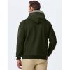 imageJMIERR Mens Hoodies Pullover Casual Cotton Fleece Hooded Sweatshirts Long Sleeve ShirtsGreen