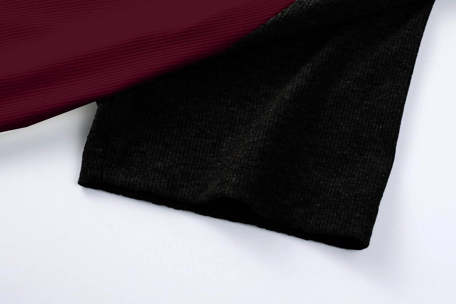 imageJMIERR Mens Muscle Slim Henley Shirts Crewneck Longline TShirt Gym Workout Athletic Shirt Tees with ButtonT Red  Black