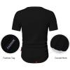 imageJMIERR Mens Muscle Slim Henley Shirts Crewneck Longline TShirt Gym Workout Athletic Shirt Tees with ButtonPackblackBlack