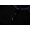 imageJMIERR Mens Muscle Slim Henley Shirts Crewneck Longline TShirt Gym Workout Athletic Shirt Tees with ButtonT Blue  Black