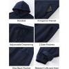 imageJMIERR Mens 2 Piece Outfits Hoodie Sweatshirt Tracksuit ampamp Joggers Sweatpants Sweatsuit SetNavy Blue