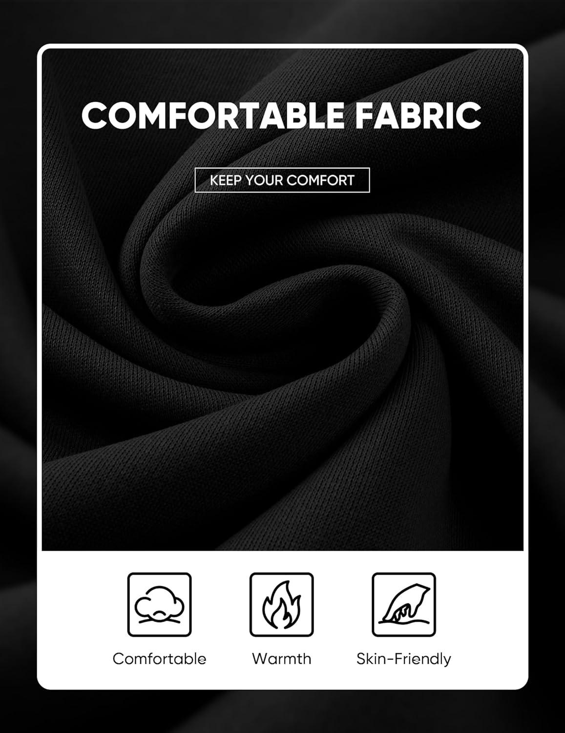 imageJMIERR Mens Track Suits 2 Piece Outfits Quarter Zipper Polo Shirt Tracksuit ampamp Joggers Sweatpants Sweatsuit SetsBlack