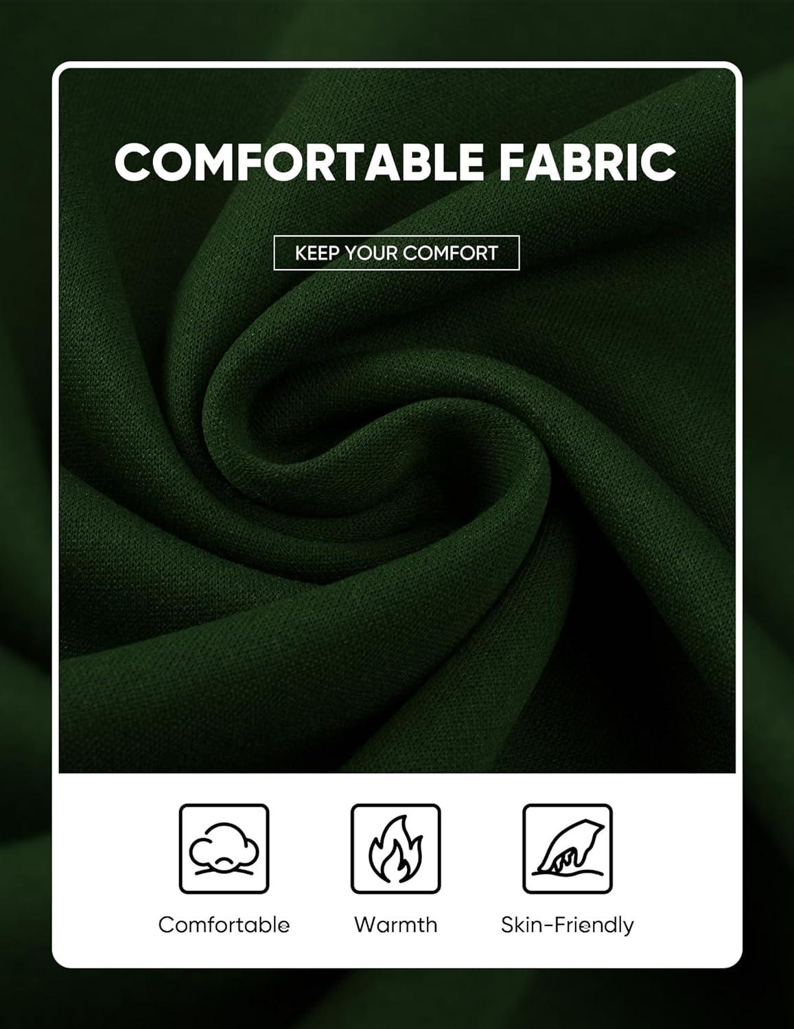 imageJMIERR Mens Track Suits 2 Piece Outfits Quarter Zipper Polo Shirt Tracksuit ampamp Joggers Sweatpants Sweatsuit SetsGreen