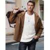 imageJMIERR Mens Crewneck Pullover Sweater Waffle Textured Knitted Sweaters Casual Loose Fit Sweaters with Ribbing Edge01 White