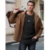 imageJMIERR Mens Crewneck Pullover Sweater Waffle Textured Knitted Sweaters Casual Loose Fit Sweaters with Ribbing Edge02 Black
