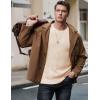 imageJMIERR Mens Crewneck Pullover Sweater Waffle Textured Knitted Sweaters Casual Loose Fit Sweaters with Ribbing Edge07 Apricot