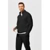 imageJMIERR 2025 Men Fall Tracksuit 2 Piece Set Old Money Polo Quarter Zip Twill Sweatsuits Jogging Sweatpants Loungewear1 Black