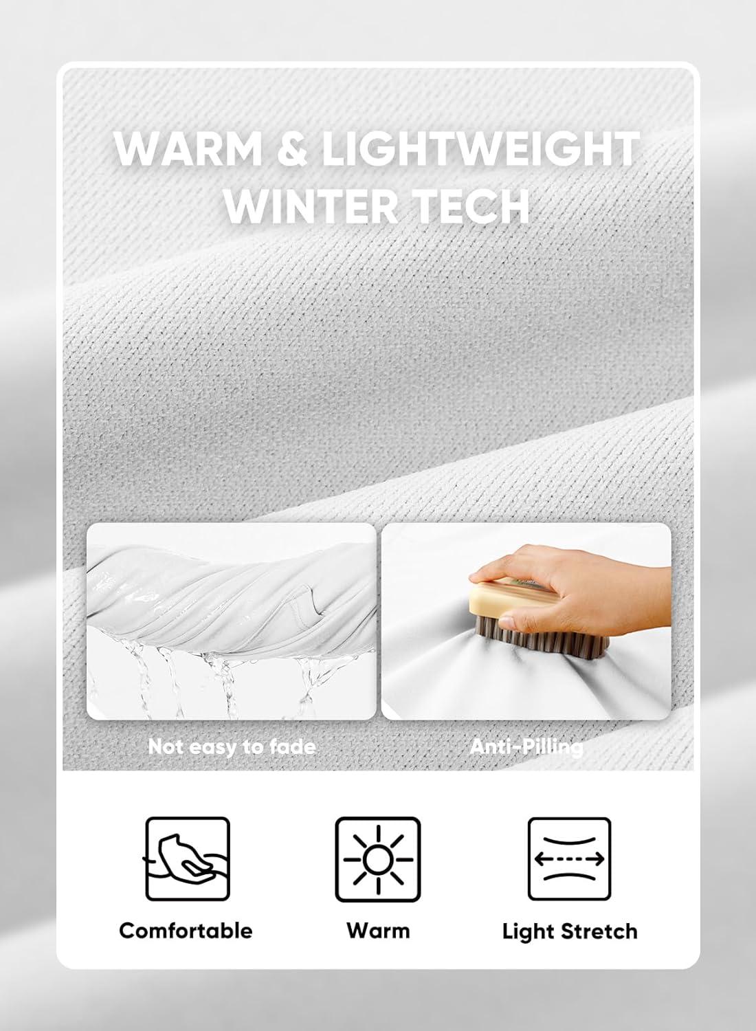 imageJMIERR Mens 2 Piece Outfits Crew Neck Sweatshirt Tracksuit ampamp Joggers Sweatpants Sweatsuit SetWhite