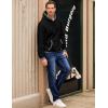 imageJMIERR Mens Cotton Casual Hoodies Sweatshirts Fashion Long Sleeve Drawstring Fleece Pullover Hoodie with PocketsA Black