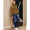 imageJMIERR Mens Cotton Casual Hoodies Sweatshirts Fashion Long Sleeve Drawstring Fleece Pullover Hoodie with PocketsBrown