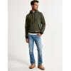 imageJMIERR Mens Cotton Casual Hoodies Sweatshirts Fashion Long Sleeve Drawstring Fleece Pullover Hoodie with PocketsMoss Green