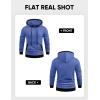 imageJMIERR Mens Cotton Casual Hoodies Sweatshirts Fashion Long Sleeve Drawstring Fleece Pullover Hoodie with PocketsSky Blue