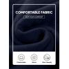 imageJMIERR Mens Quilted 2 Piece Casual Outfits Crewneck Sweatshirt Tracksuit ampamp Joggers Sweatpants Sweatsuit SetNavy Blue