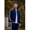 imageJMIERR Mens Track Suits 2 Piece Full Zip Sports Outfits Set Sweatshirt and Joggers SweatpantsNavy Blue