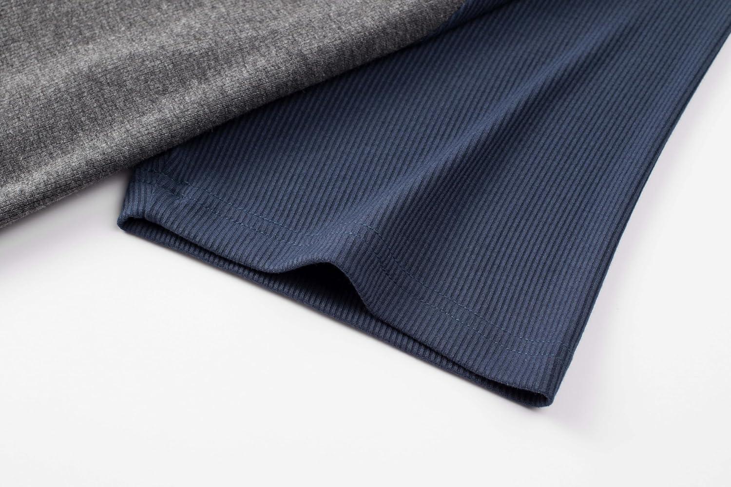 imageJMIERR Mens Muscle Slim T Shirt VNeck Longline Henley Shirt Gym Workout Athletic Tee ShirtsC Grey  Blue