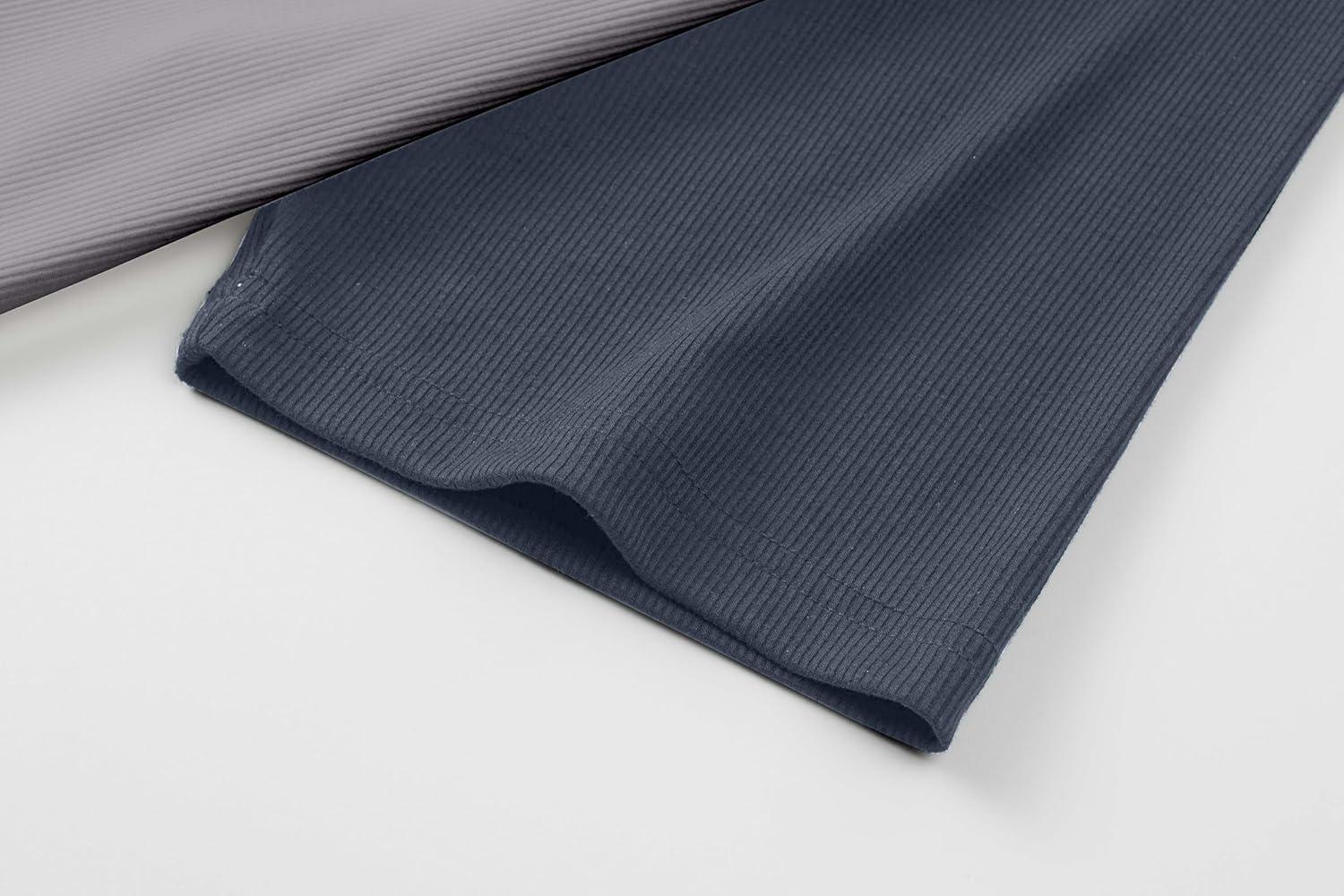 imageJMIERR Mens Muscle Slim T Shirt VNeck Longline Henley Shirt Gym Workout Athletic Tee ShirtsC Light Grey  Blue