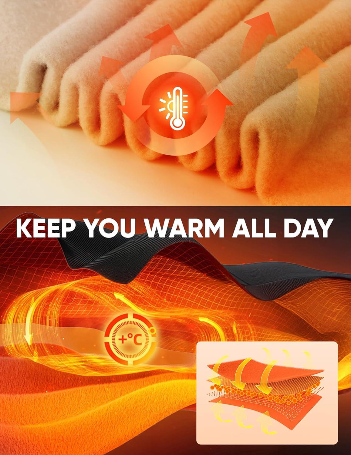 imageJMIERR Mens 2025 Casual Fahsion Fall Hoodie Pullover Quarter Drawstring Fleece Winter Button Hooded Shirt with PocketC White