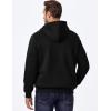 imageJMIERR Mens 2025 Casual Fahsion Fall Hoodie Pullover Quarter Drawstring Fleece Winter Button Hooded Shirt with Pocket0 Black