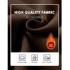 imageJMIERR Mens Casual Cotton Hooded Collar Drawstring Hoodies Pullover Sweatshirts Casual Long Sleeve ShirtsChicory Coffee