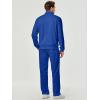imageJMIERR Mens Tracksuit 2 Piece Set Full Zip Casual Sweatsuit Jogging Suits with Jogger Jackets and Pants Warm Up OutfitsBlue