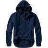 imageJMIERR Mens Casual Cotton Hoodies Drawstring Quarter Zip Pullover Sweatshirts06 Blue
