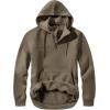 imageJMIERR Mens Casual Cotton Hoodies Drawstring Quarter Zip Pullover Sweatshirts07 Dusty Olive