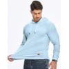 imageJMIERR Mens Fashion Hoodies Fleece Long Sleeve Athletic Sweatshirt Pullover T ShirtsBeau Blue