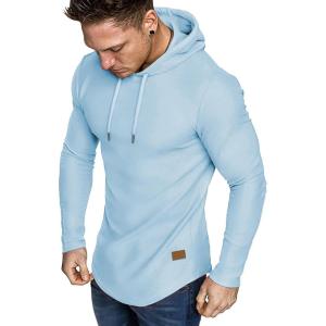 imageJMIERR Mens Fashion Hoodies Fleece Long Sleeve Athletic Sweatshirt Pullover T ShirtsBeau Blue