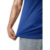imageJMIERR Mens Muscle Slim T Shirts Texture V Neck Longline Henley Gym Workout Athletic Tee ShirtB Blue 2