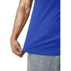 imageJMIERR Mens Muscle Slim T Shirts Texture V Neck Longline Henley Gym Workout Athletic Tee ShirtB Dark Blue
